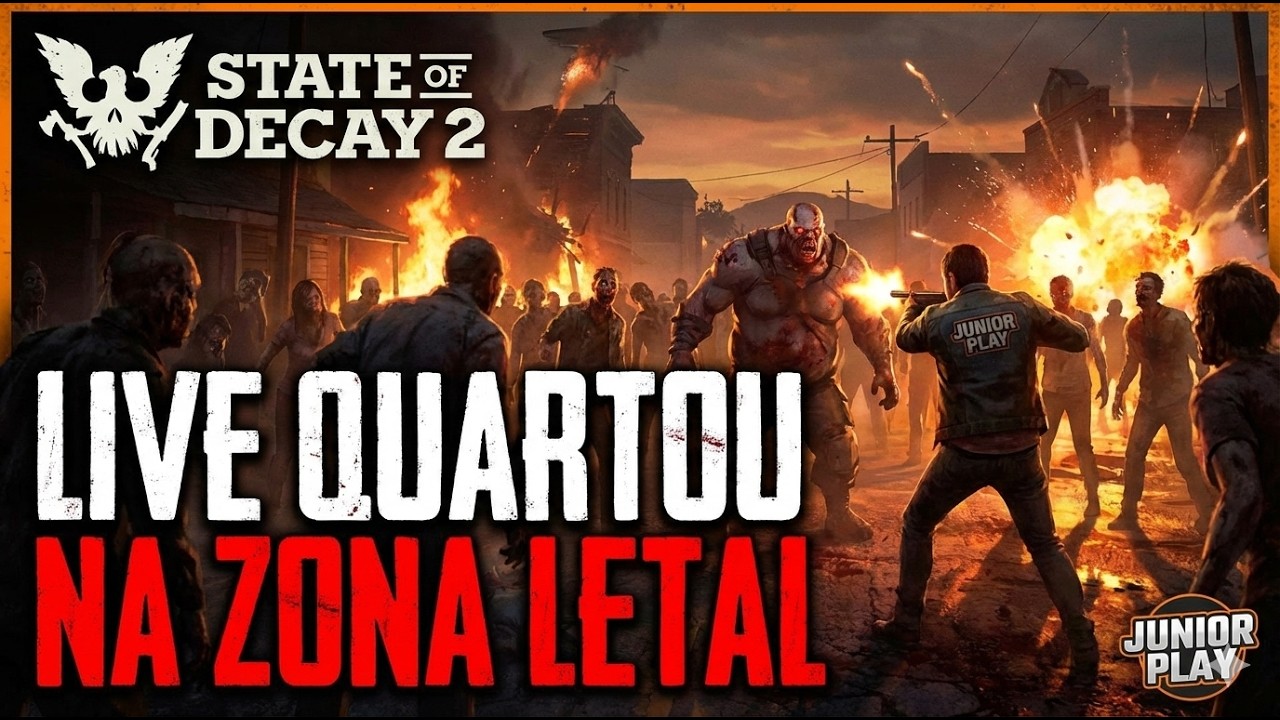 STATE OF DECAY 2 GAMEPLAY PT BR XBOX SÉRIES QUARTOU NA ZONA LETAL LIVE!!!