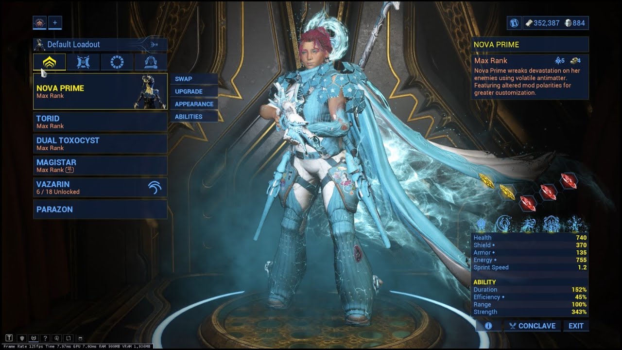 Oppenheimer of Warframe - Nova Prime 🎇🎆