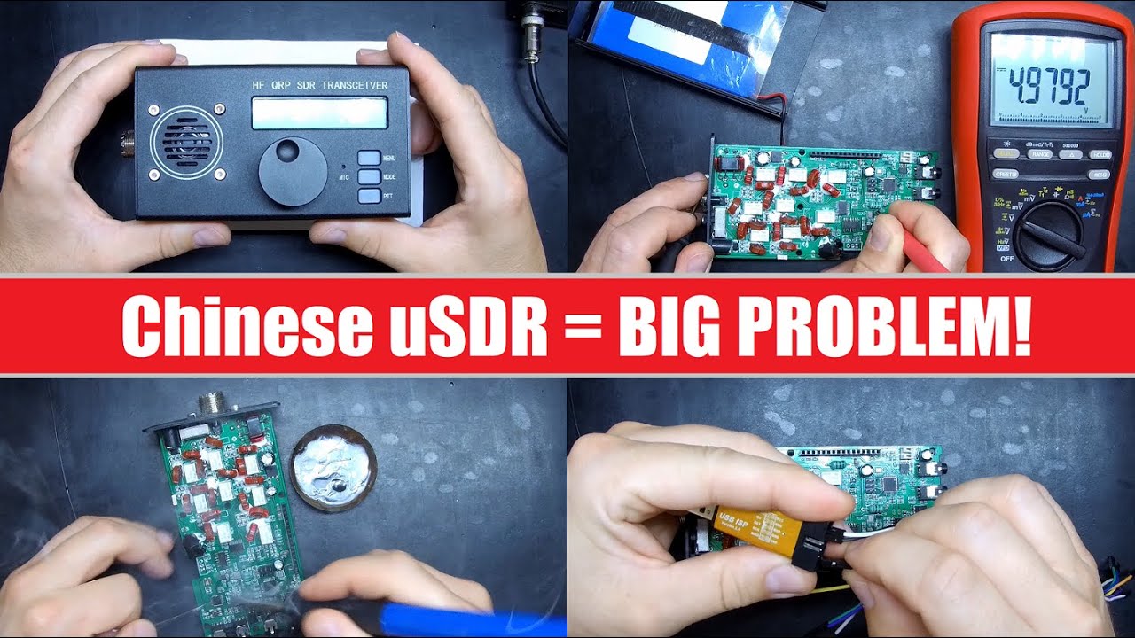 #SP1AD 🔧 Naprawa transceivera uSDR cz. 2/3 | uSDR transceiver repair part 2/3