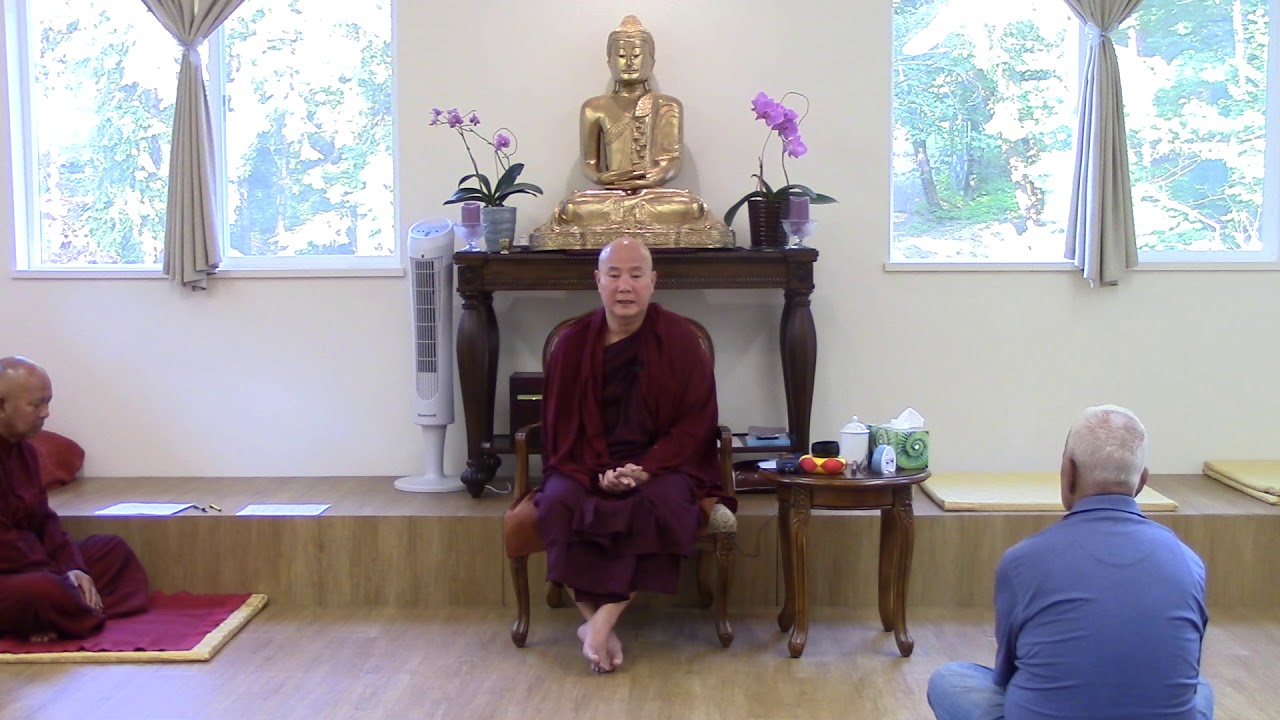 Sayadaw U Rewata - 2018 Annual Retreat Opening Talk
