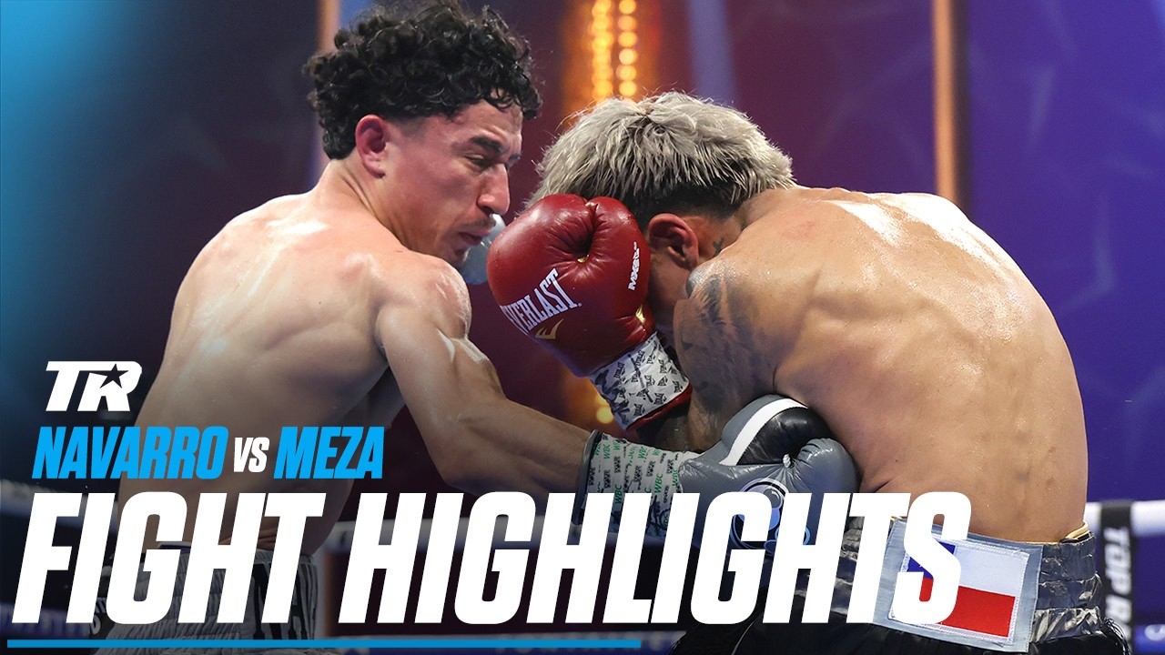 Steven Navarro Shows Technical Skills And Outshines Juan Pablo Meza | FIGHT HIGHLIGHTS
