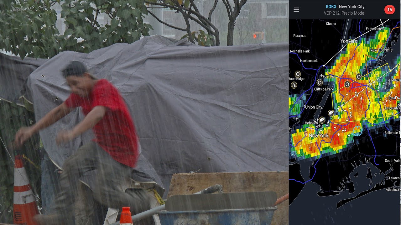 Severe Thunderstorm - Queens, NY July 21st, 2022