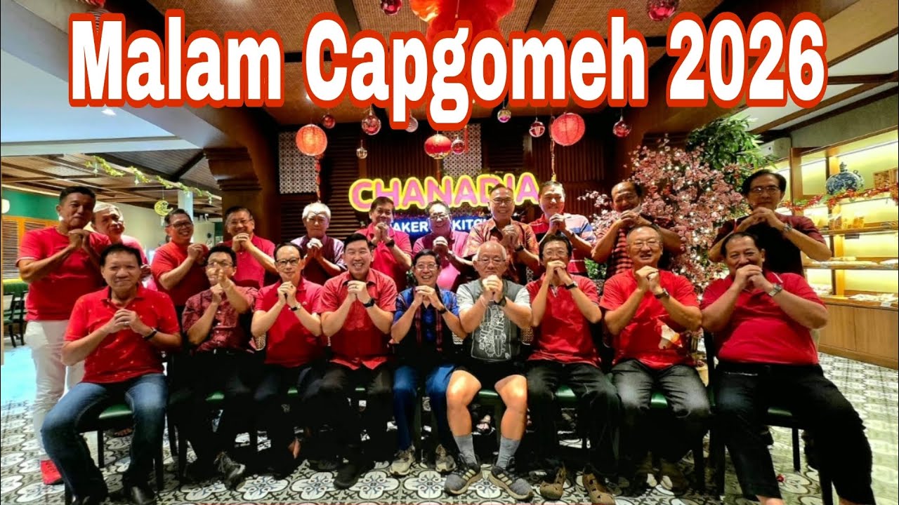 Kemeriahan malam Capgomeh 2026