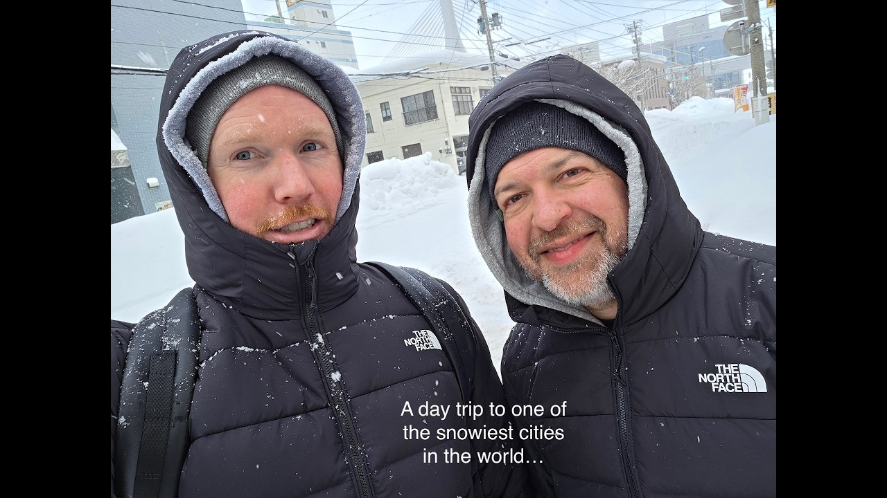 Wandering the Snowiest City in Japan | Aomori Vlog