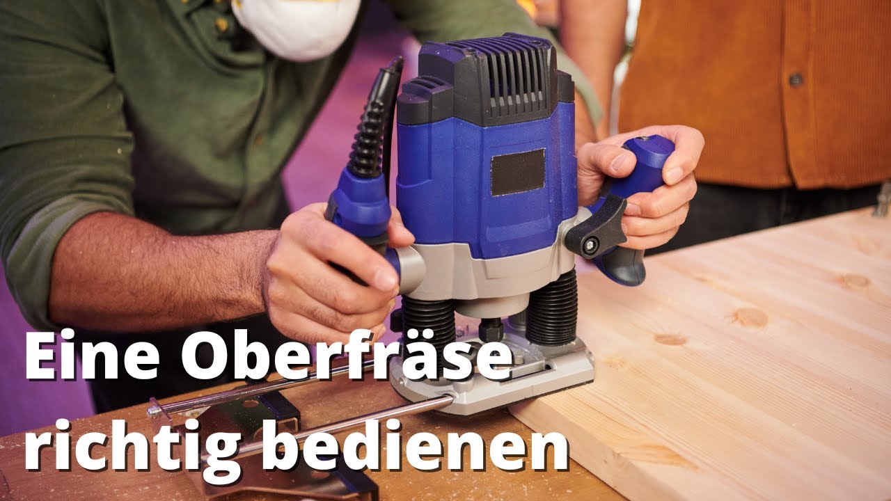 Richtig arbeiten mit der Oberfräse | „Easy Tools“ | myHOMEBOOK