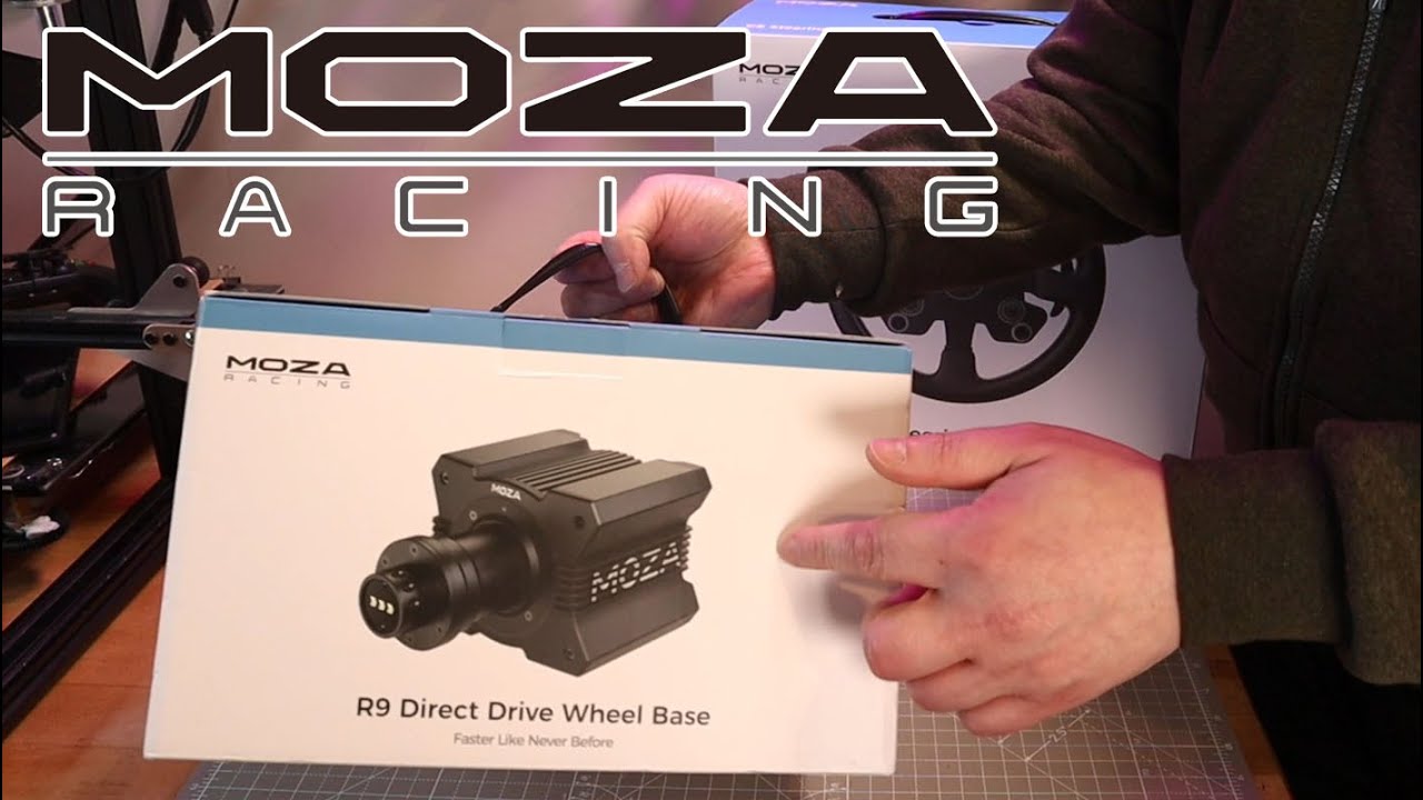 [РАСПАКОВКА] Колесная база MOZA Racing R9 / руль CS 😲 Серьёзно, просто вау! 😲