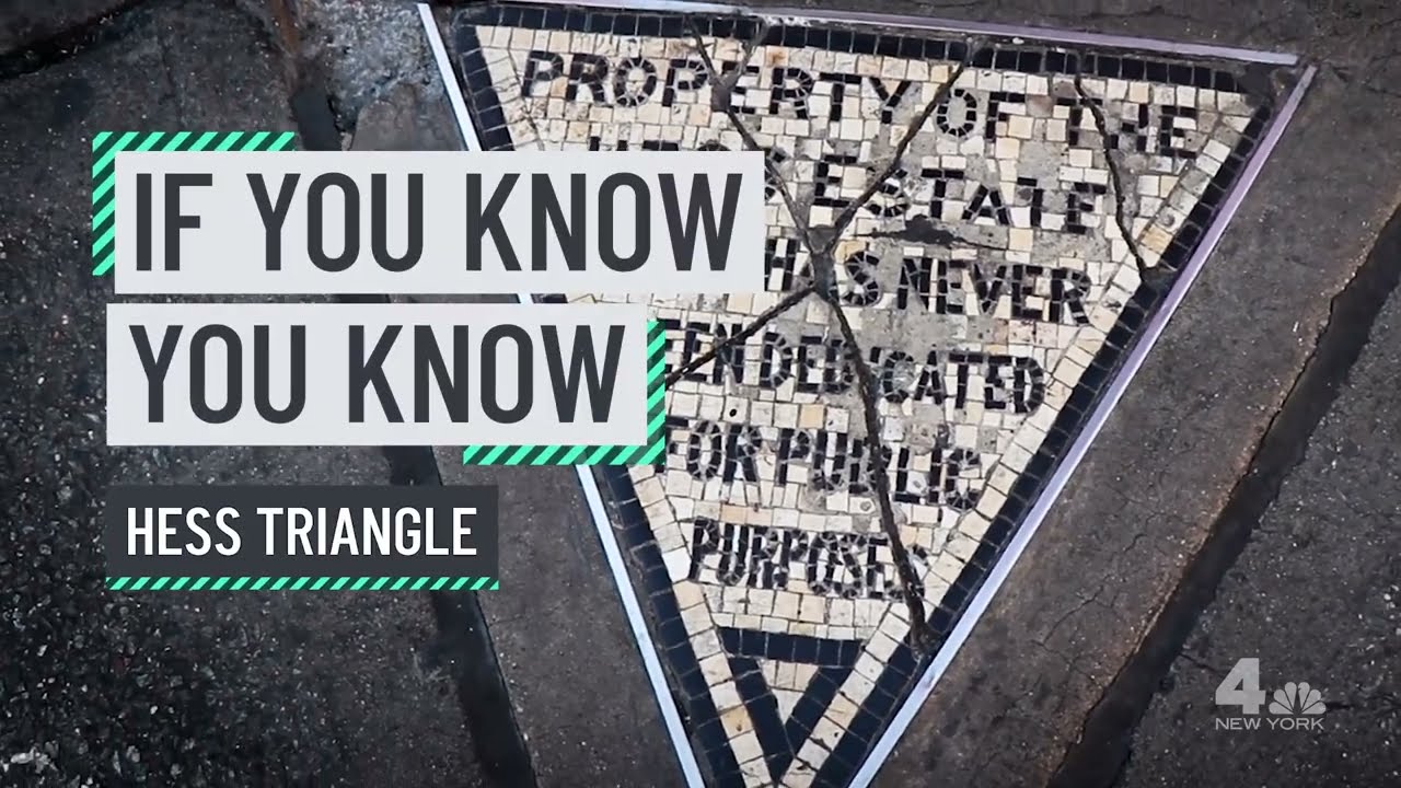NYC (and possibly, world's) Smallest Piece of Private Property IYKYK | NBC New York