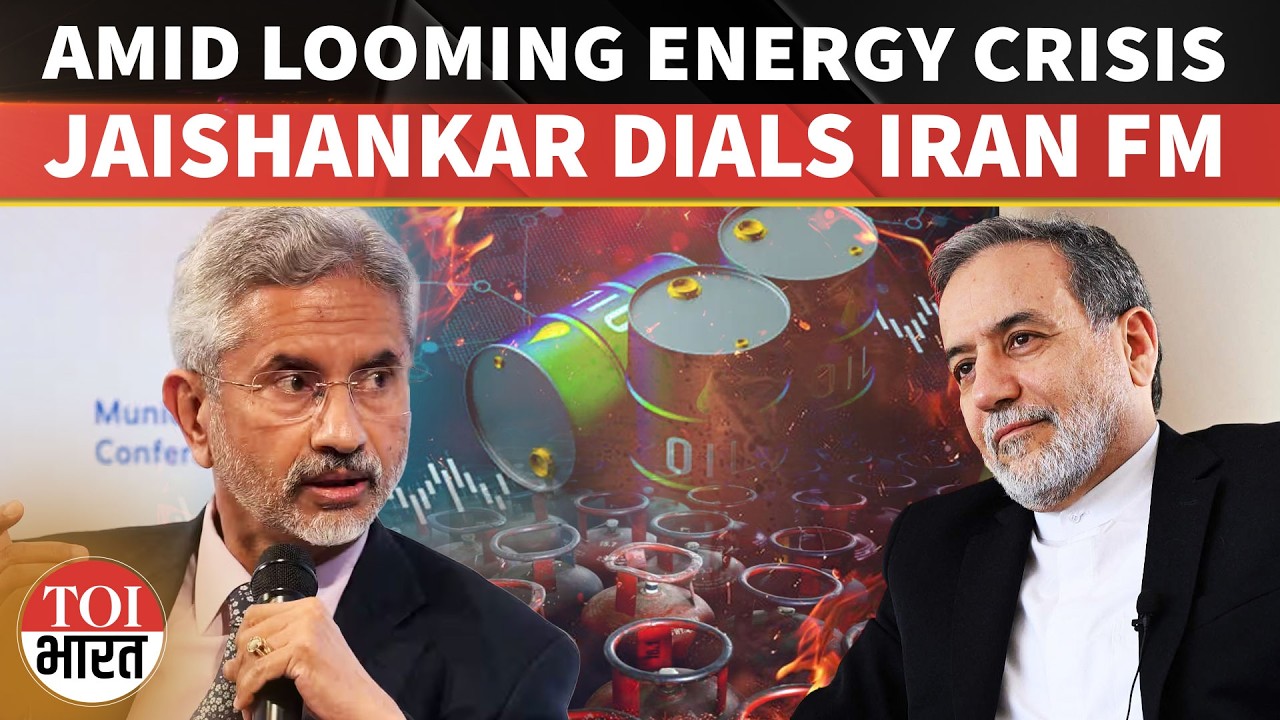Jaishankar Speaks To Iran FM Araghchi Again As India Steps Up Diplomatic Push To End West Asia War
