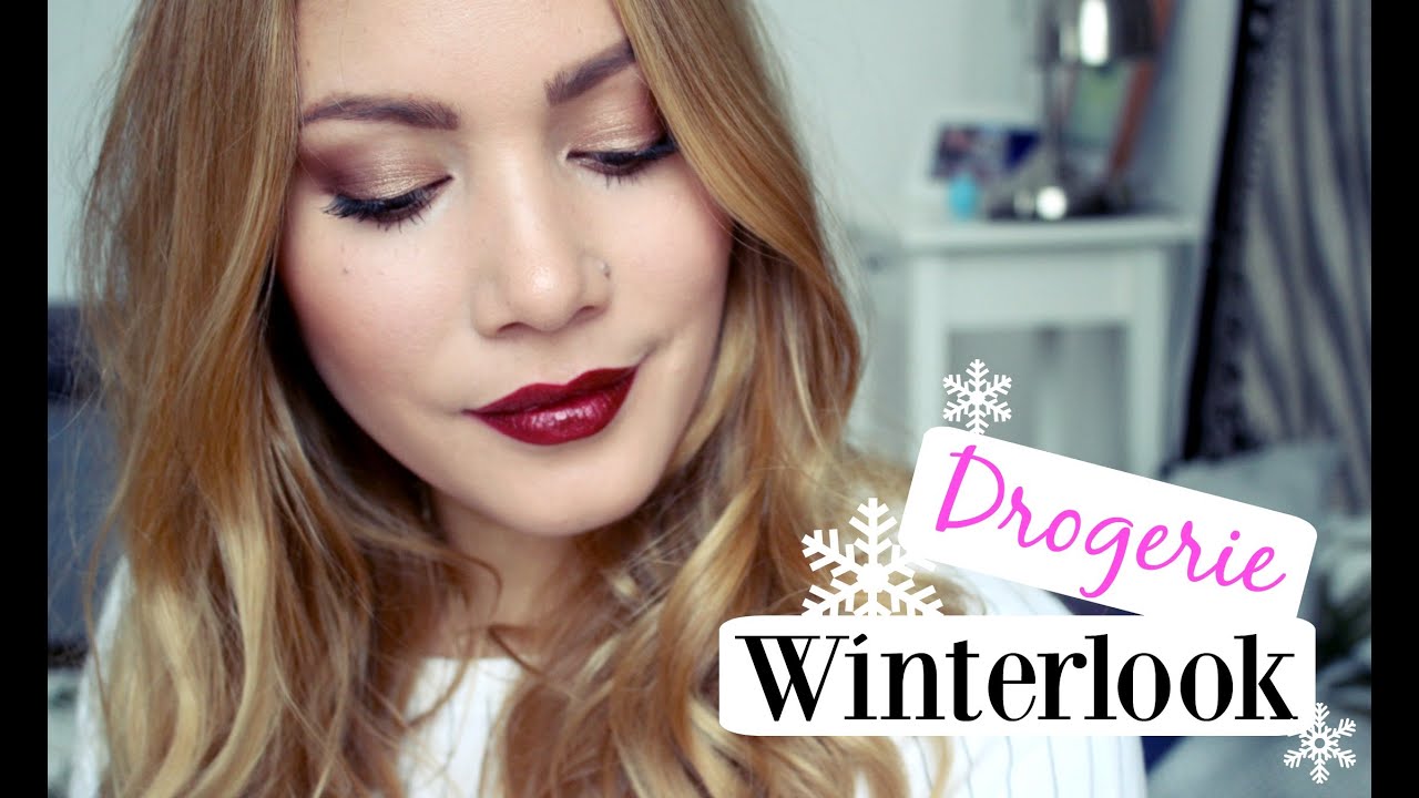 Festlicher / winterlicher LOOK mit Drogerieprodukten | funnypilgrim