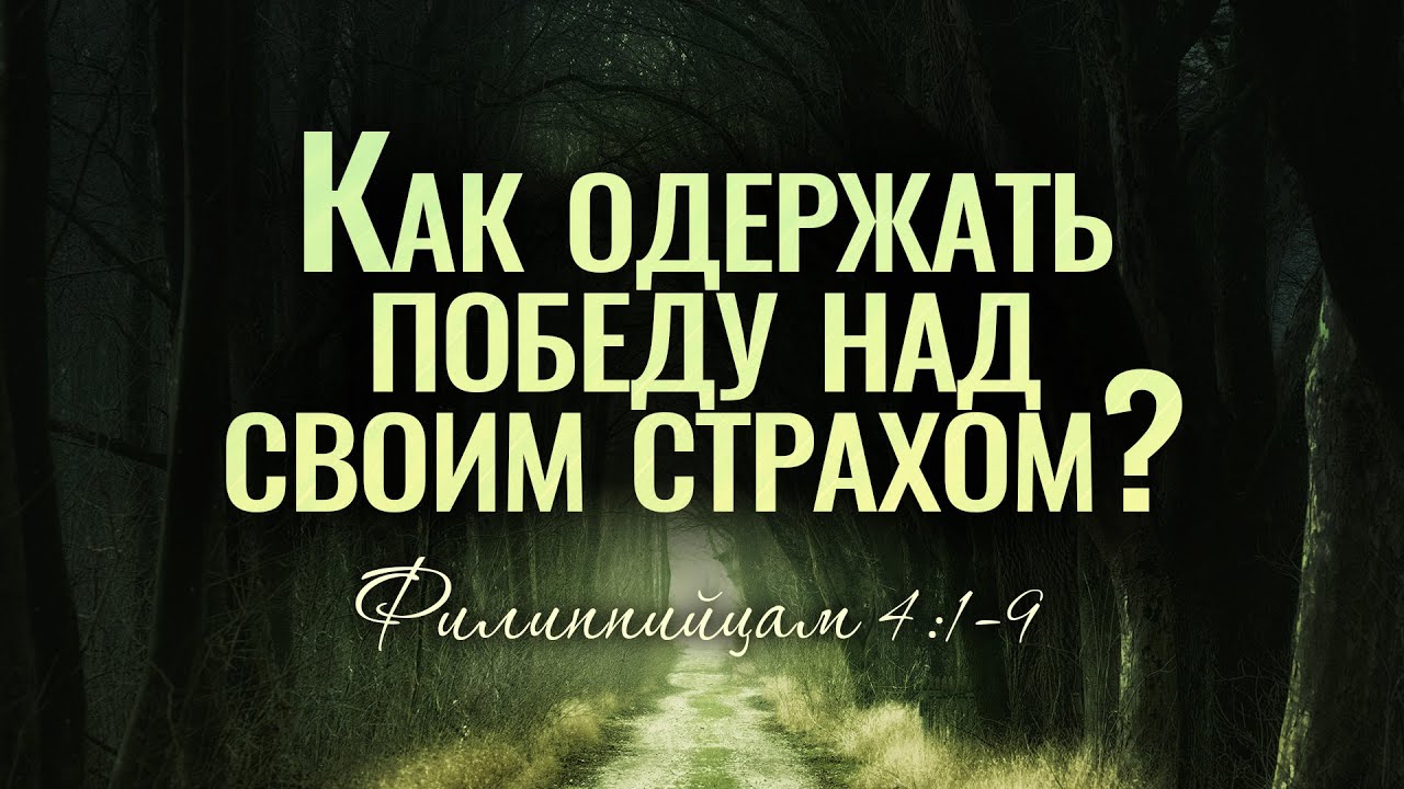 Как одержать победу над своим страхом? (Вениамин Портанский)