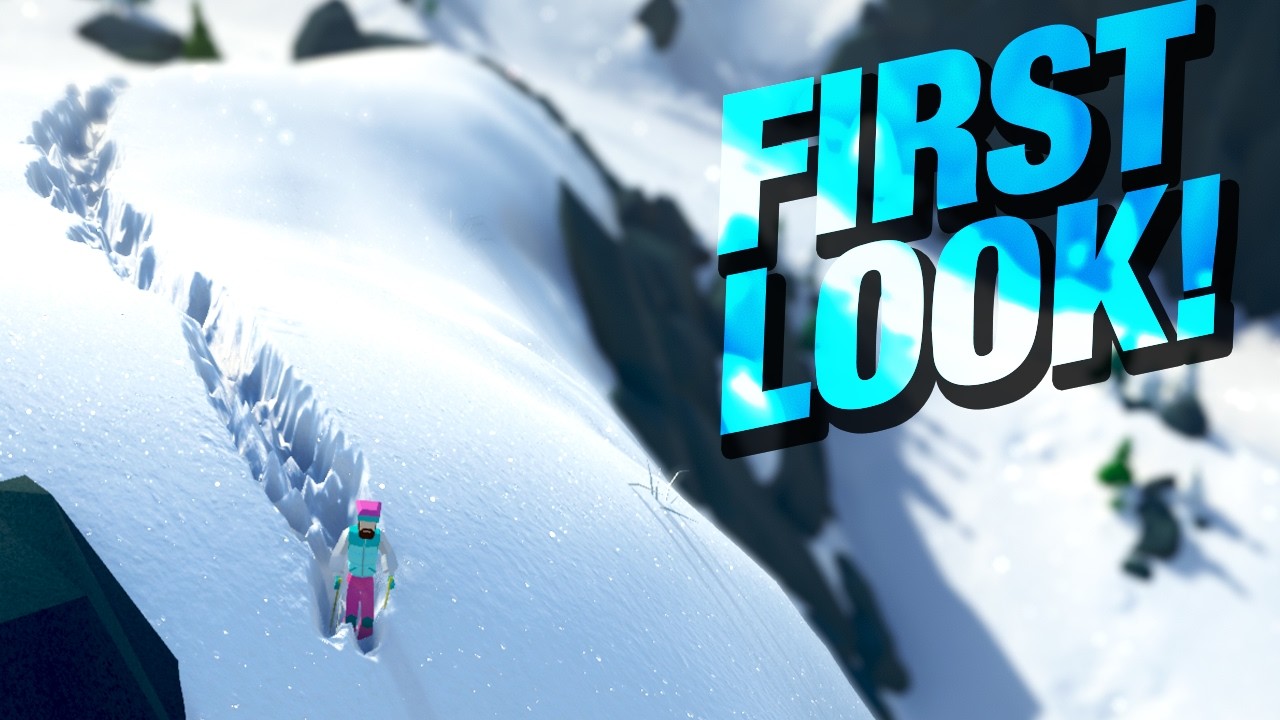 This Skiing Game Is Crisp | Lonely Mountain: Snow Riders Gameplay