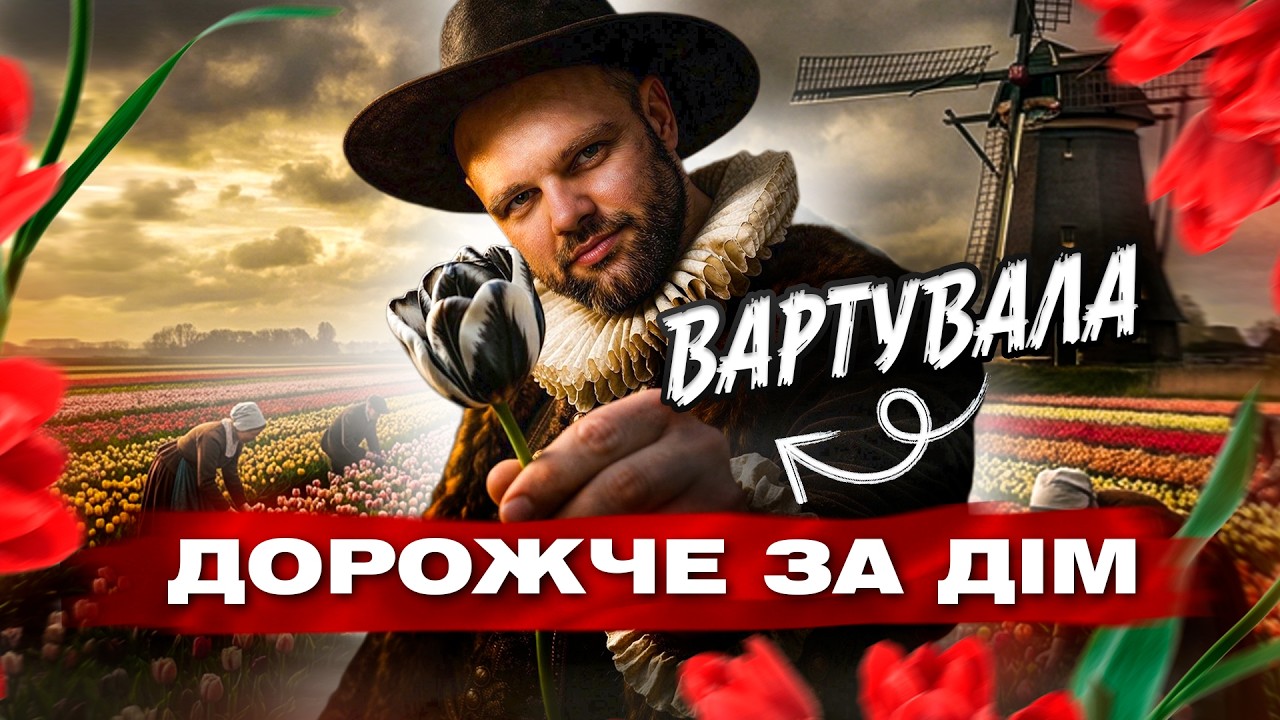 ТЮЛЬПАНОВА АФЕРА XVII СТОЛІТТЯ: ЯК ВСІ ВІРИЛИ І ВСІ ПРОГРАЛИ.
