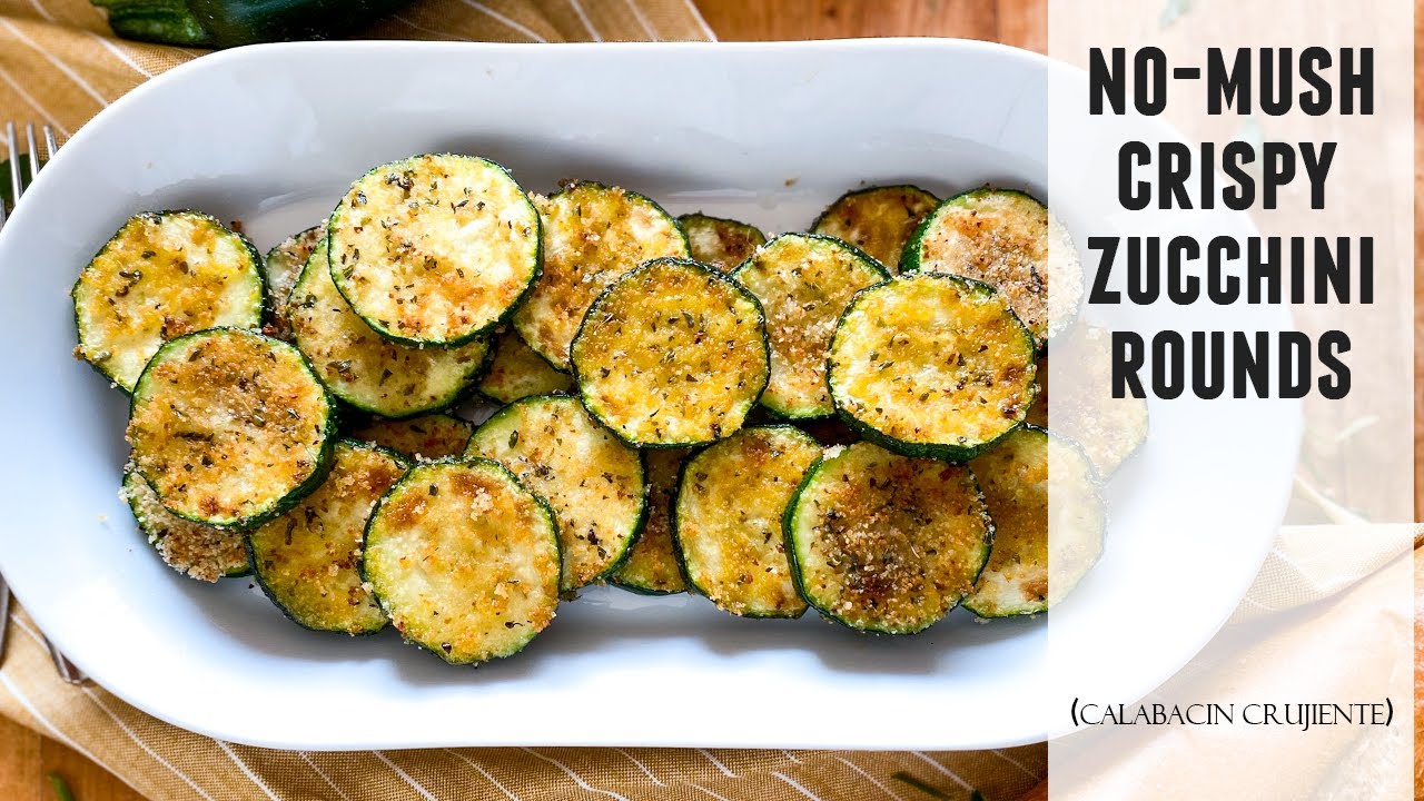 CRISPY Zucchini Rounds | Easy & Healthy No Fuss Recipe