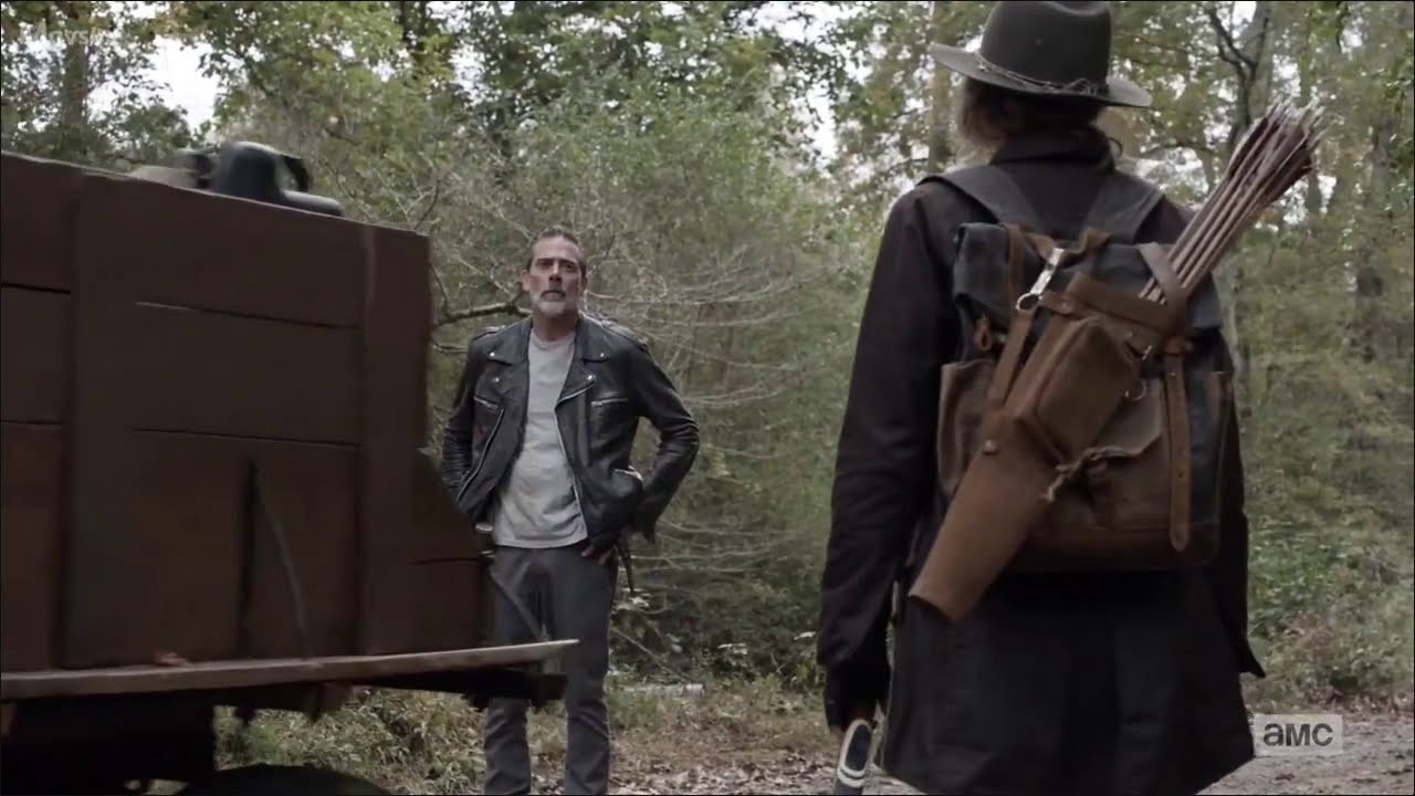 Negan and Maggie meet for the first time 