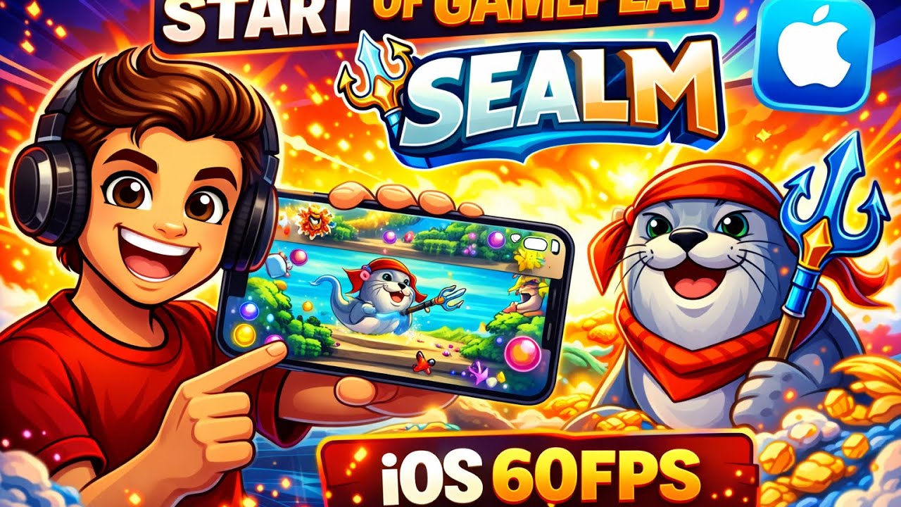 Start of gameplay SEALM IOS 60FPS