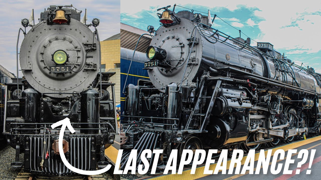 3751’s LAST APPEARANCE IN CALI?! LA RailFest 2025 | 3751’s last possible run | SoCal OC Railfan 