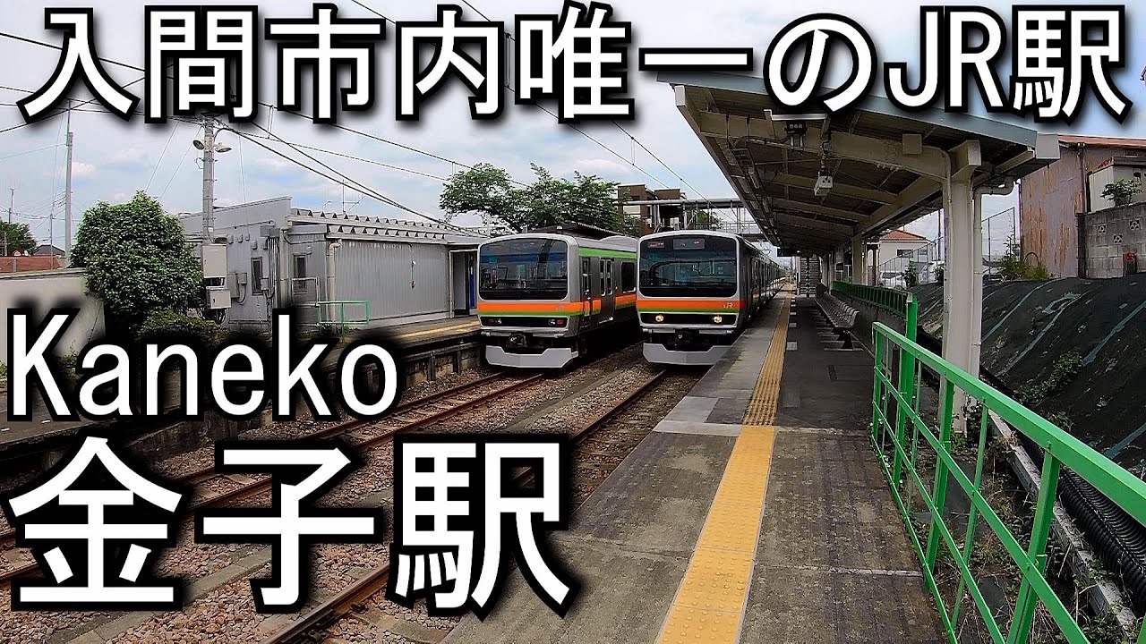 【入間市内唯一のJR駅】八高線　金子駅 Kaneko Station. JR East Hachiko Line