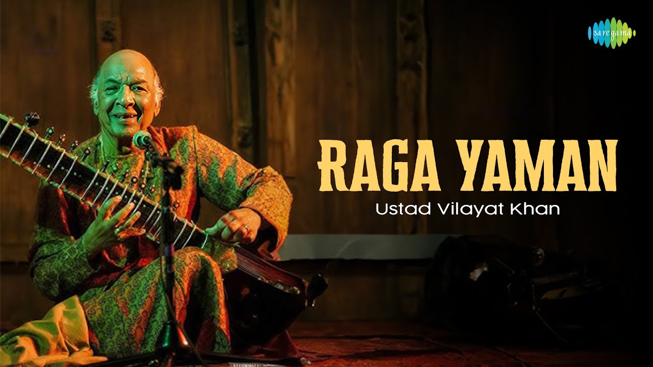 Raga Yaman | Ustad Vilayat Khan | Timeless Sitar Melodies | Indian Classical Instrumental Music