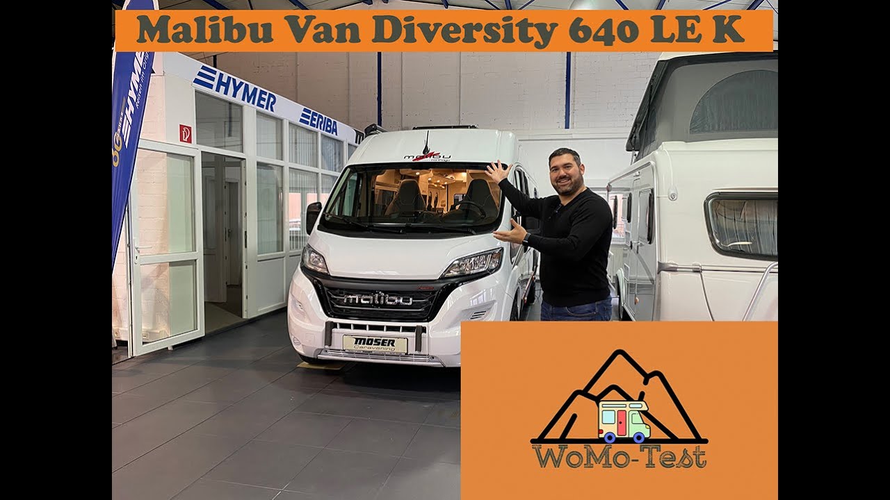 Malibu Van Diversity 640 LE K (2022) - Premium Kastenwagen für 2 Personen