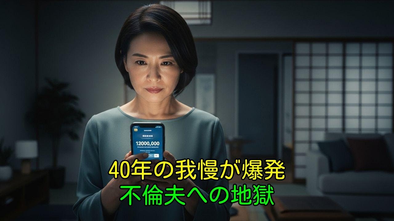 40年耐えた妻の逆襲！不倫夫のカードを義妹に渡した結果…