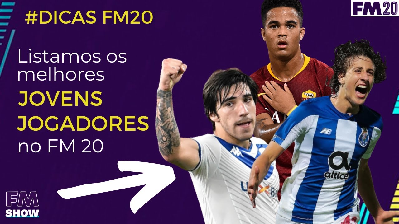 Jovens jogadores com potencial em Football Manager 2020 (FM20) - Wonderkids FM20