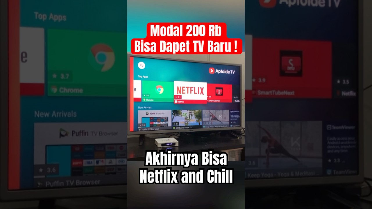 Modal 200 Ribu Buat Upgrade TV ! STB Android M96 TV Box Android #tvbox #androidtvbox #stb