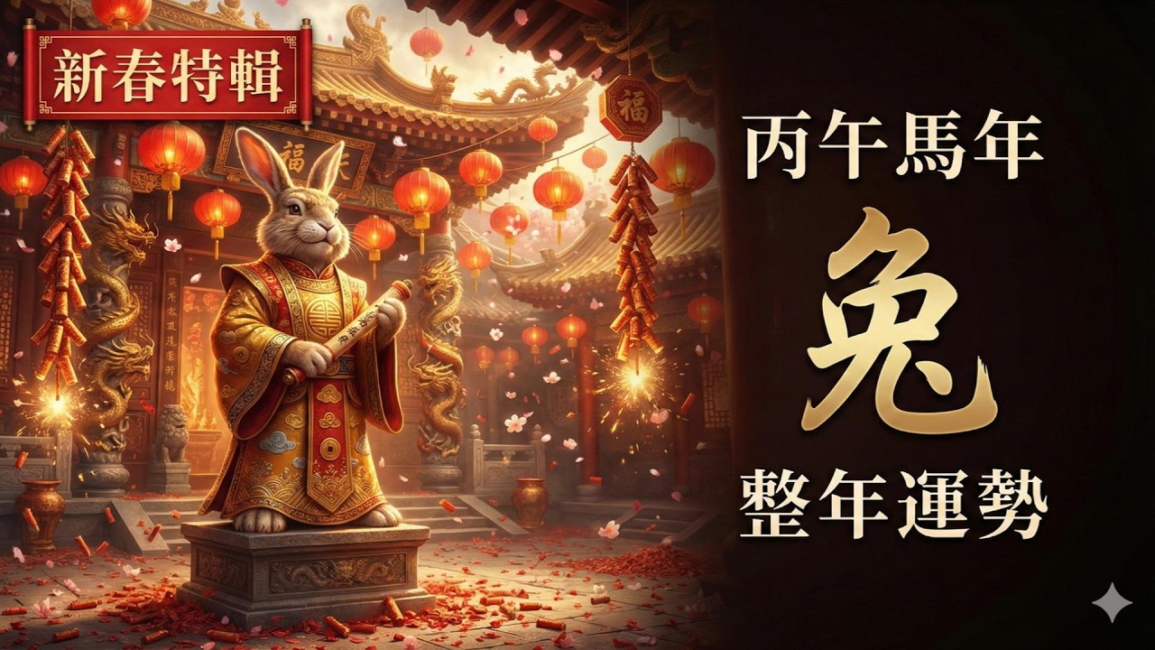 屬兔人必看！2026年「破太歲」到底是劫是福？老師洩天機：這一年是你「富貴險中求」的唯一機會。