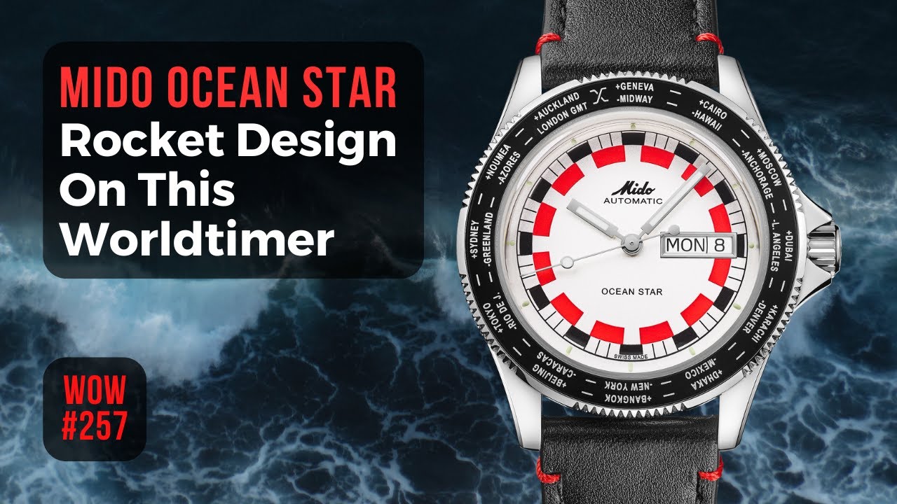 The Globe On A Watch: Mido Ocean Star Worldtimer // Watch of the Week Episode 257