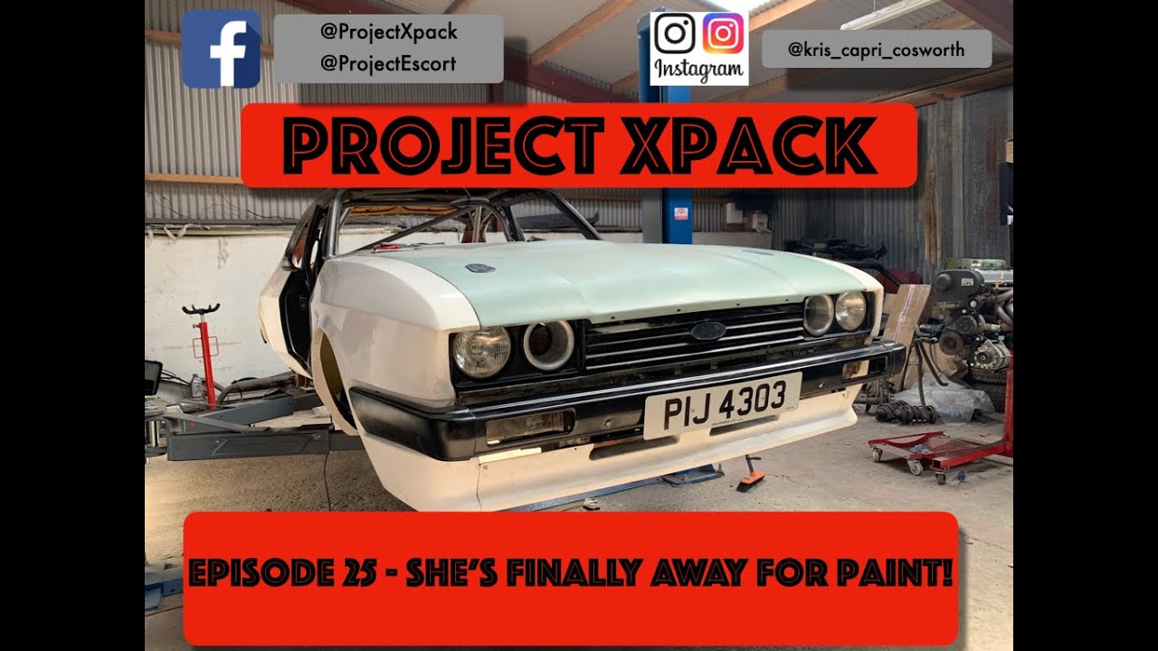 Project Xpack Episode 25 - Ford Capri XPack 2.9 Cosworth Twin Turbo Build.