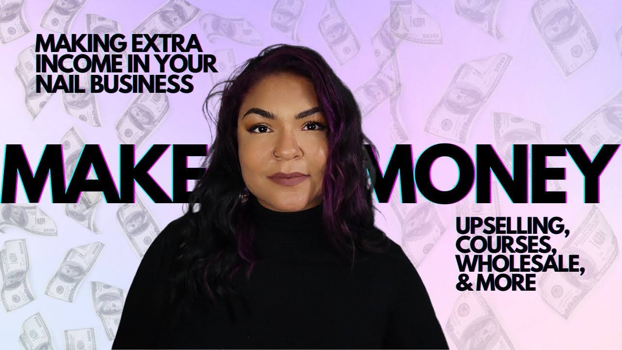 Different ways to make extra income in your nail business | nail technicians or press on nail artist