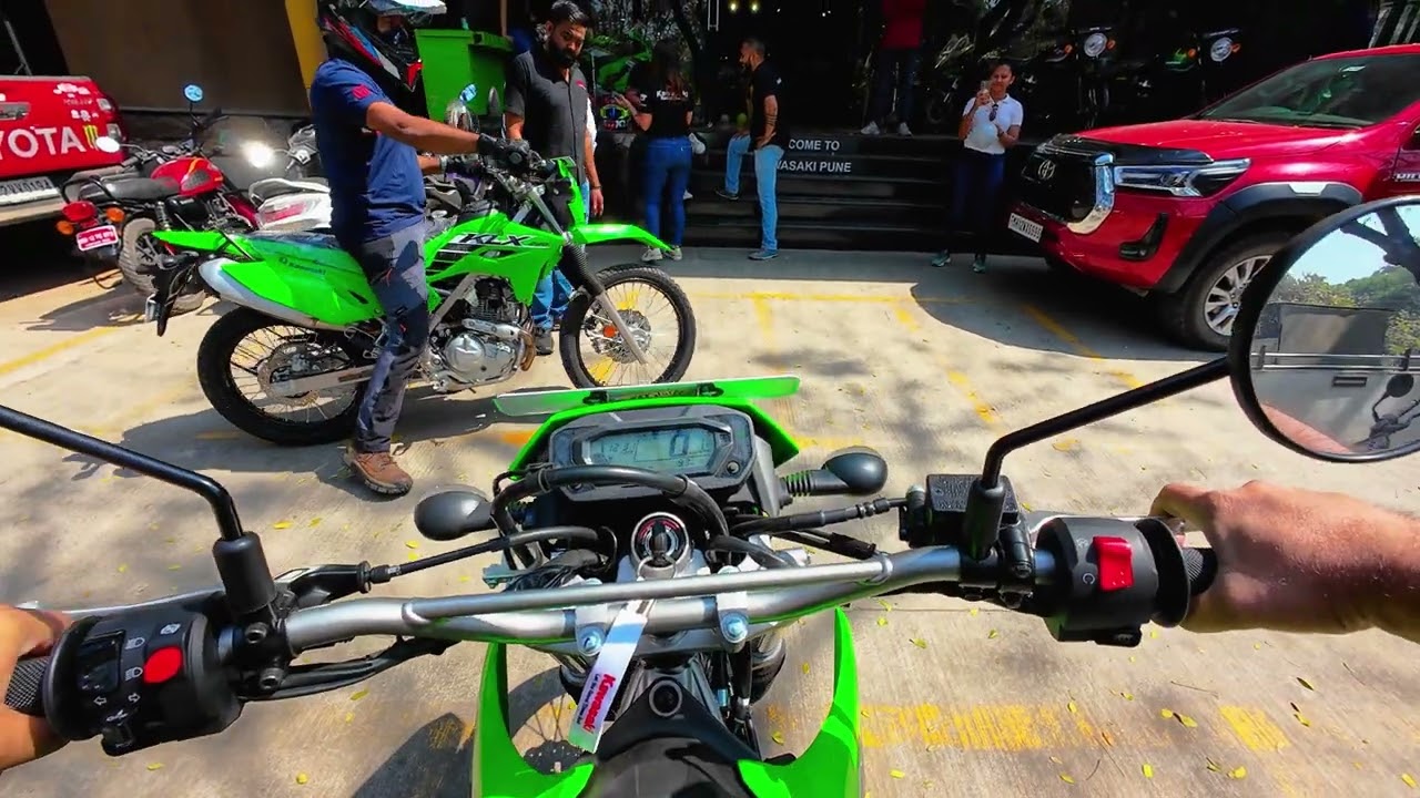 🔥 Kawasaki KLX 230 Unveiling – An Unforgettable Experience at Kawasaki Pune! 🏍️🚀
