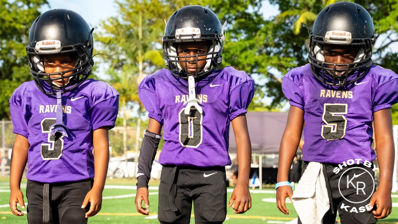 Miami Gardens Ravens 6U против Pompano Chiefs 6U | Национальный турнир по повышению рейтинга | Пр...