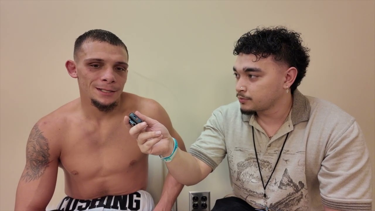 Девин Кушинг рассказывает о вирусной победе нокаутом на Off the Hook Boxing 2 (ПОЛНОЕ ИНТЕРВЬЮ)