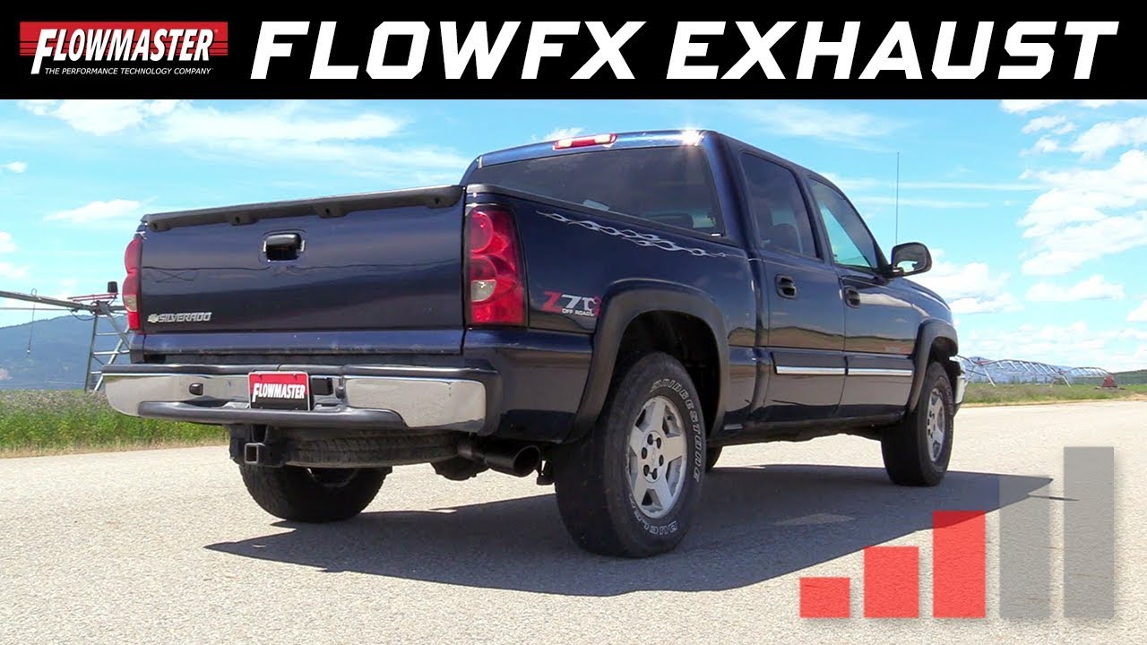 1999-07* GM Silverado/Sierra 1500 trucks 4.3L, 4.8L & 5.3L - FlowFX Cat-back Exhaust - 717873