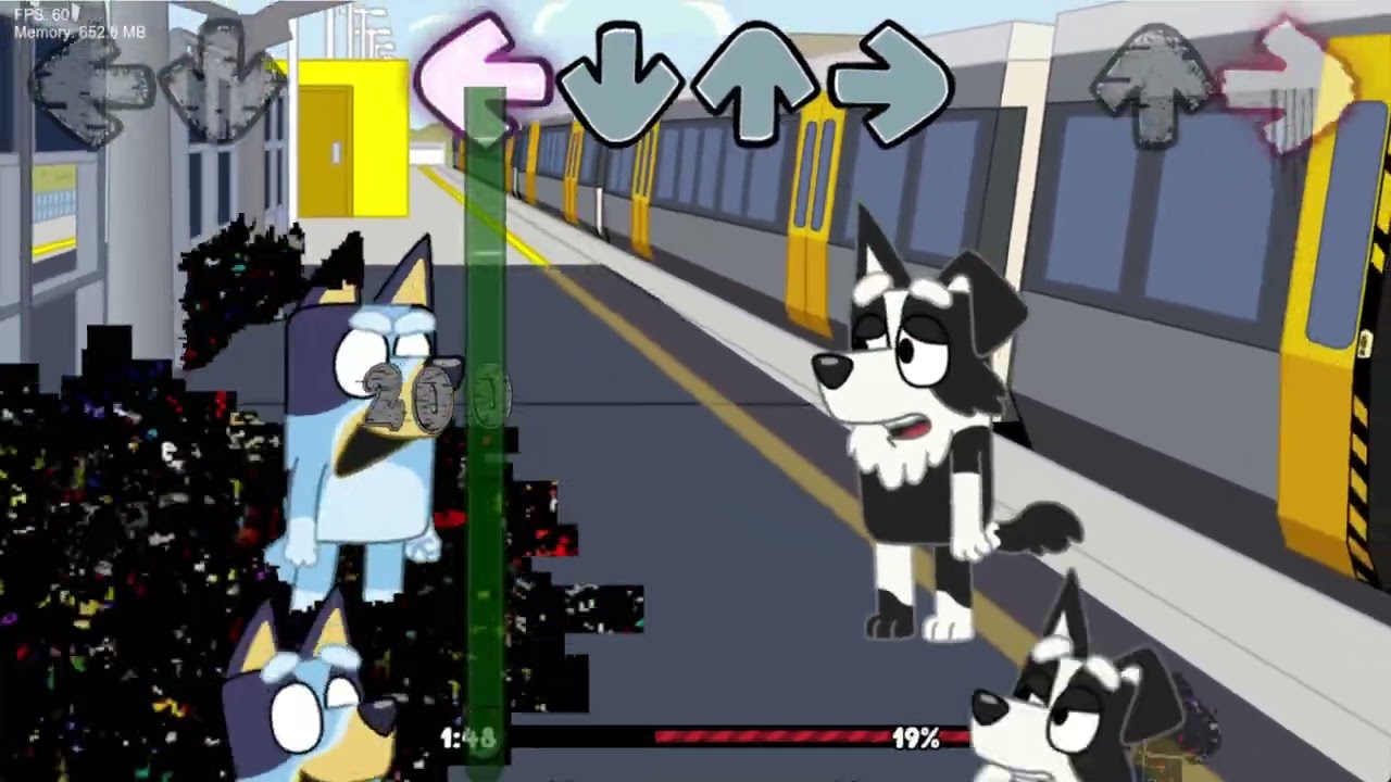 FNF DT X Bluey. Final Fight but Bluey