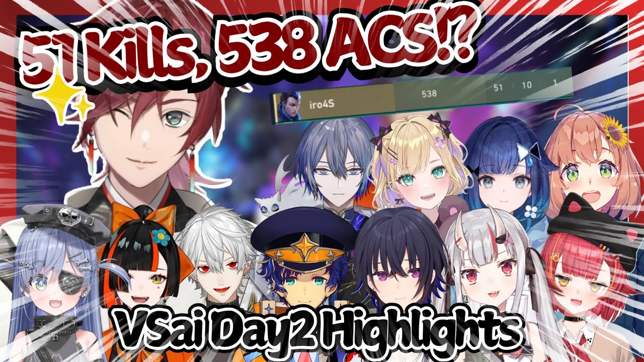 VSaikyo Valo Scrims Day 2 Highlights and Funny Moments  〖VSPO, Nijisanji, Hololive - Eng Sub〗#V最協A2