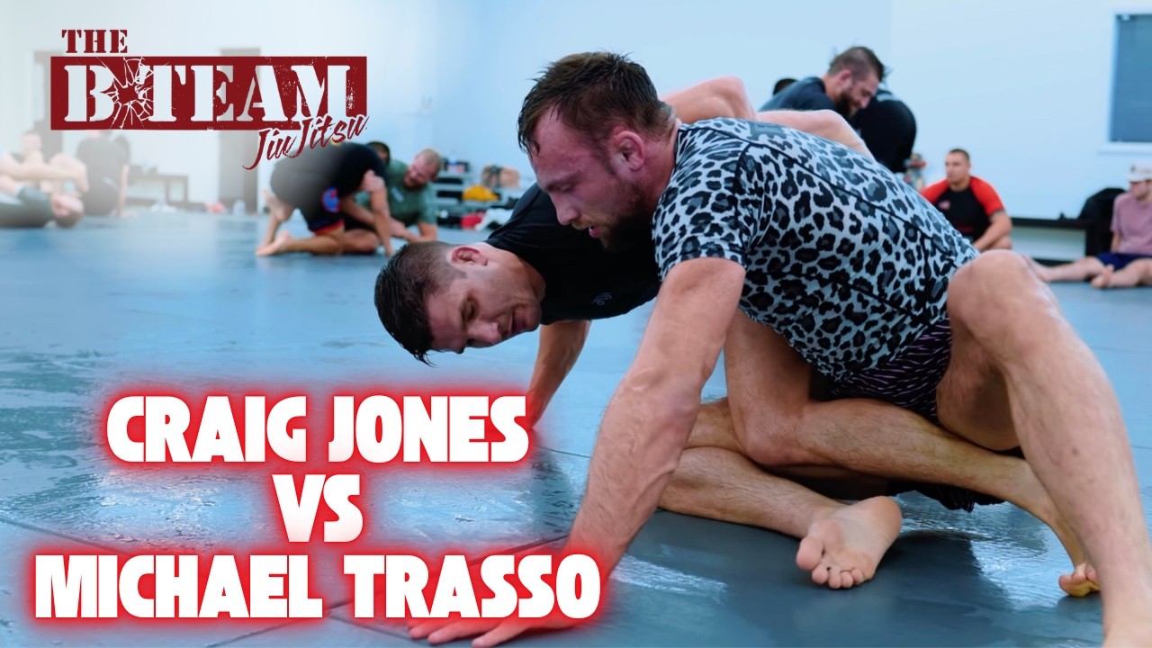 Craig Jones Rolling with Michael Trasso | B-Team 2021