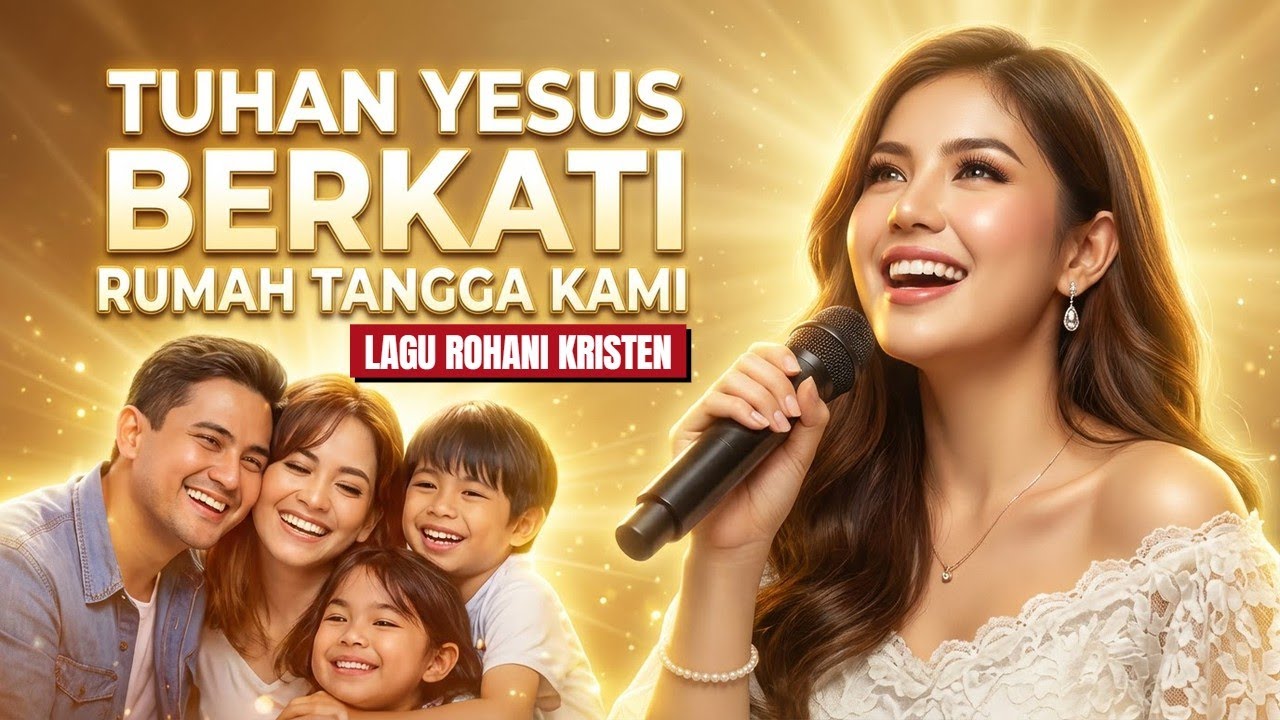 TUHAN YESUS BERKATI RUMAH TANGGA KAMI | LAGU ROHANI YANG MEMBERKATI RUMAH TANGGA DAN KELUARGA