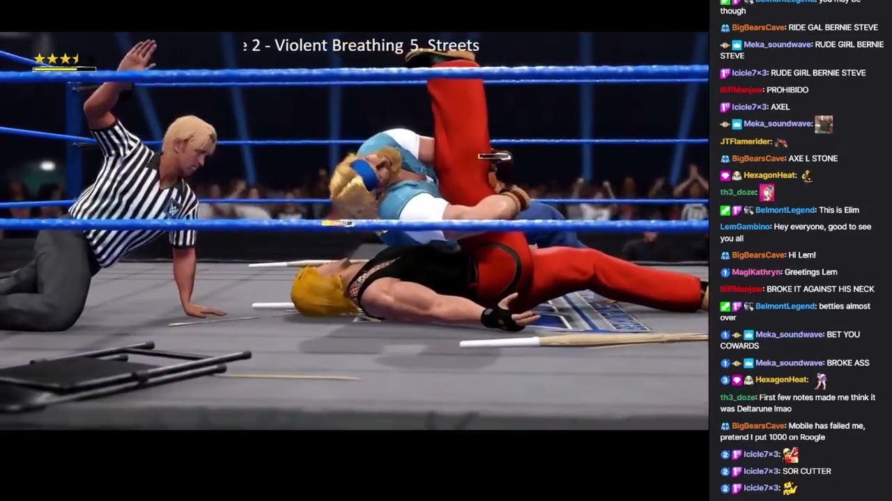 BWA S14E20 - 03: Kuwabara Kazuma VS Rugal Bernstein VS Axel Stone