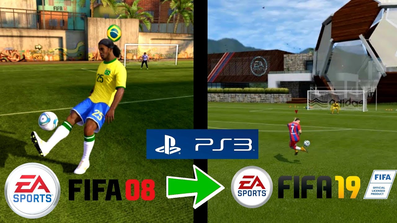 FIFA 08-19 PS3 Practice Arena Evolution
