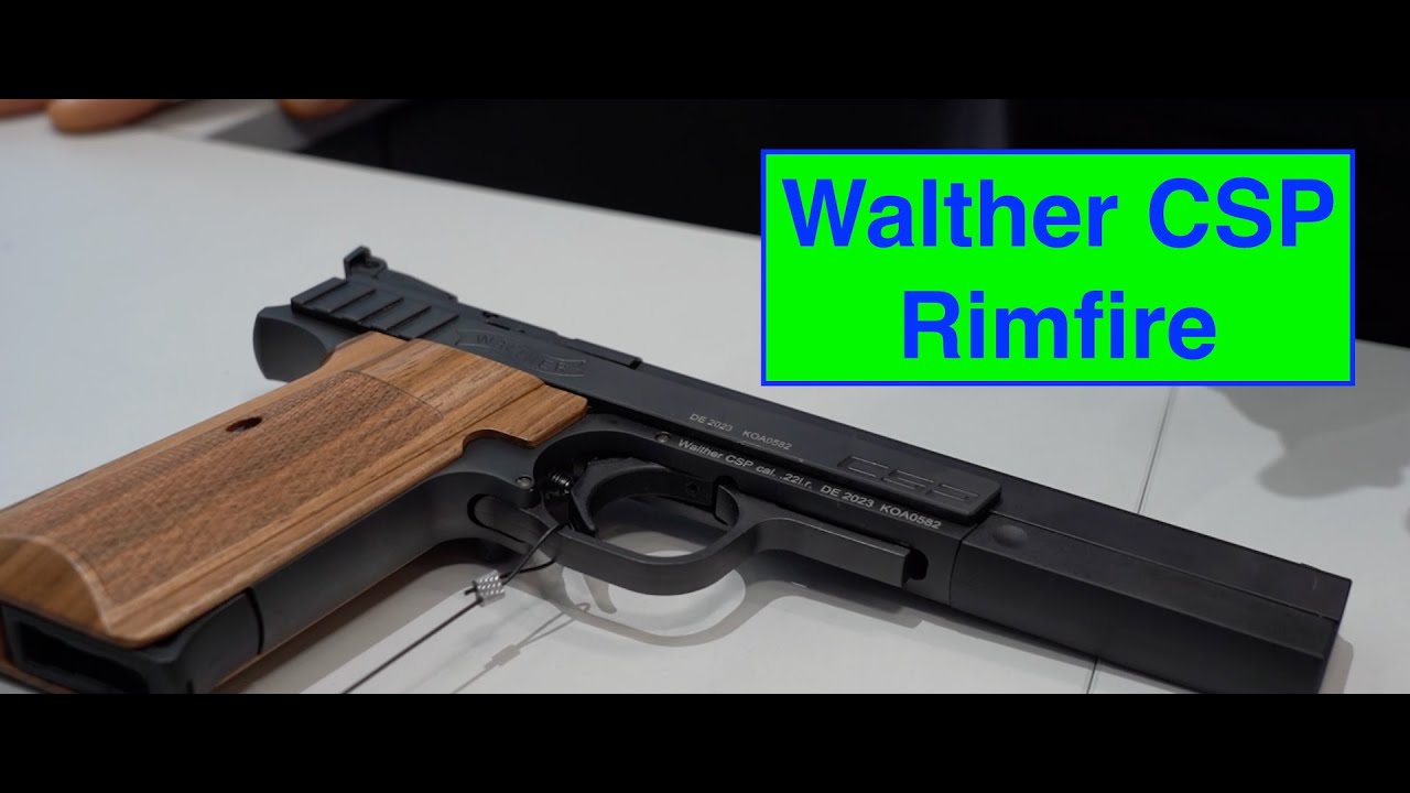 Exploring Walther CSP Rimfire Pistols: Precision, Performance & Innovation in .22 LR