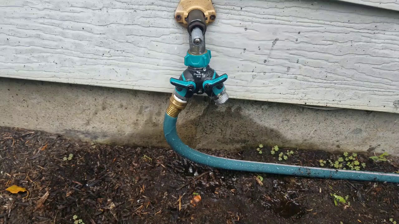 2wayz garden hose splitter