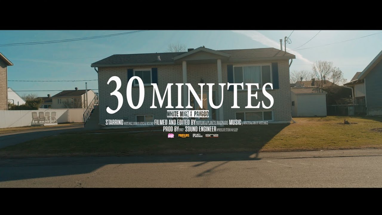 White Migz x PAVGOD - 30 Minutes / GMM (#?*!) (Clip Officiel)