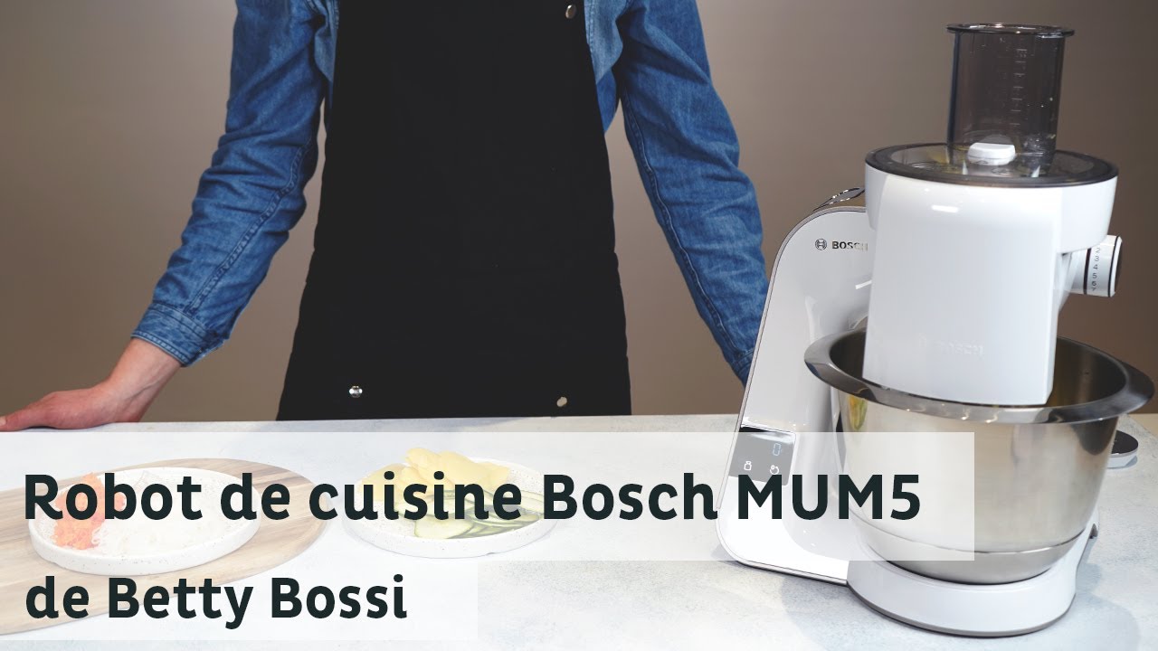 Robot de cuisine Bosch MUM 5 incl. Scale - Betty Bossi