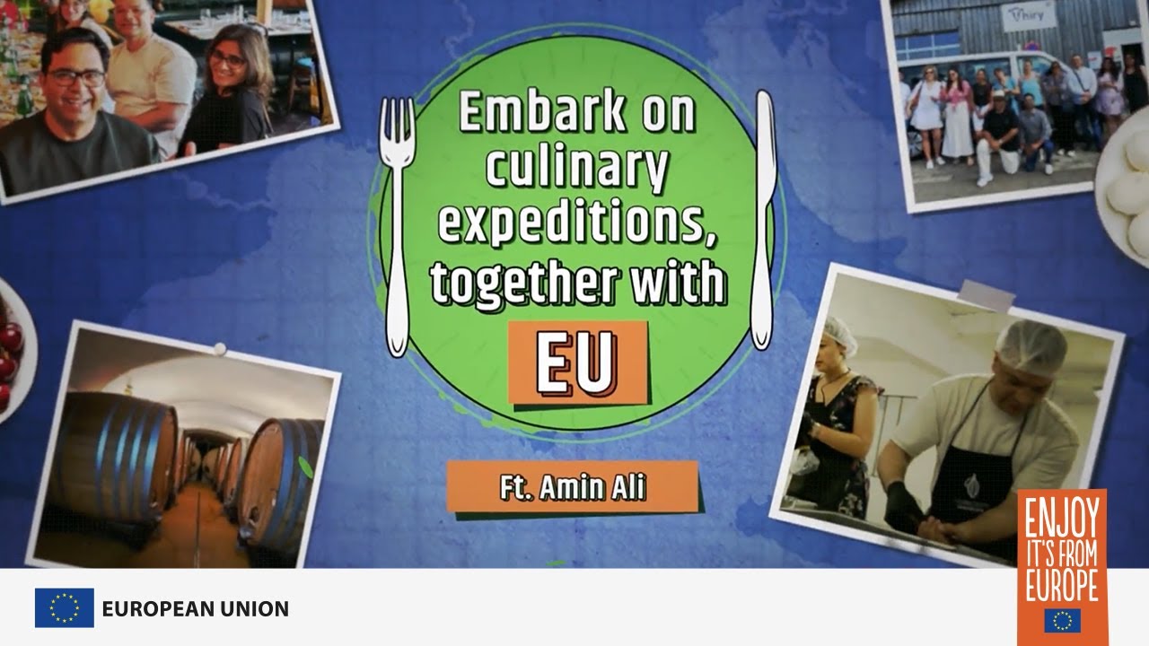 An incredible journey exploring EU's culinary traditions | Amin Ali​