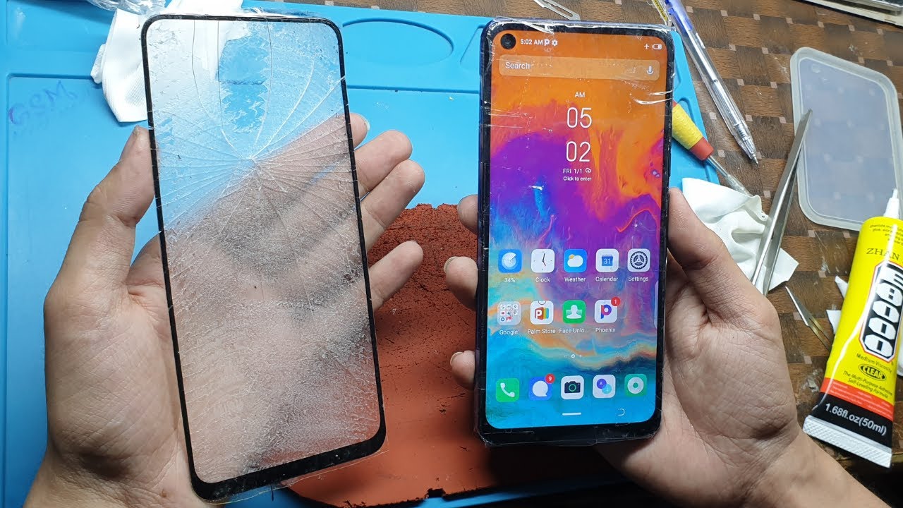 Full Cracked Front Glass Replacement Tecno Coman 12 Air( KC3 ) | Restoration Broken Front Glass |
