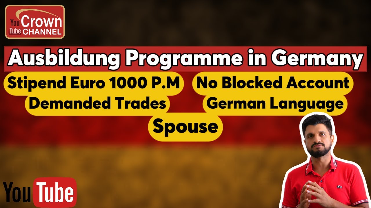 Ausbildung Programme in Germany | Requirements For Ausbildung In Germany | Crown Immigration