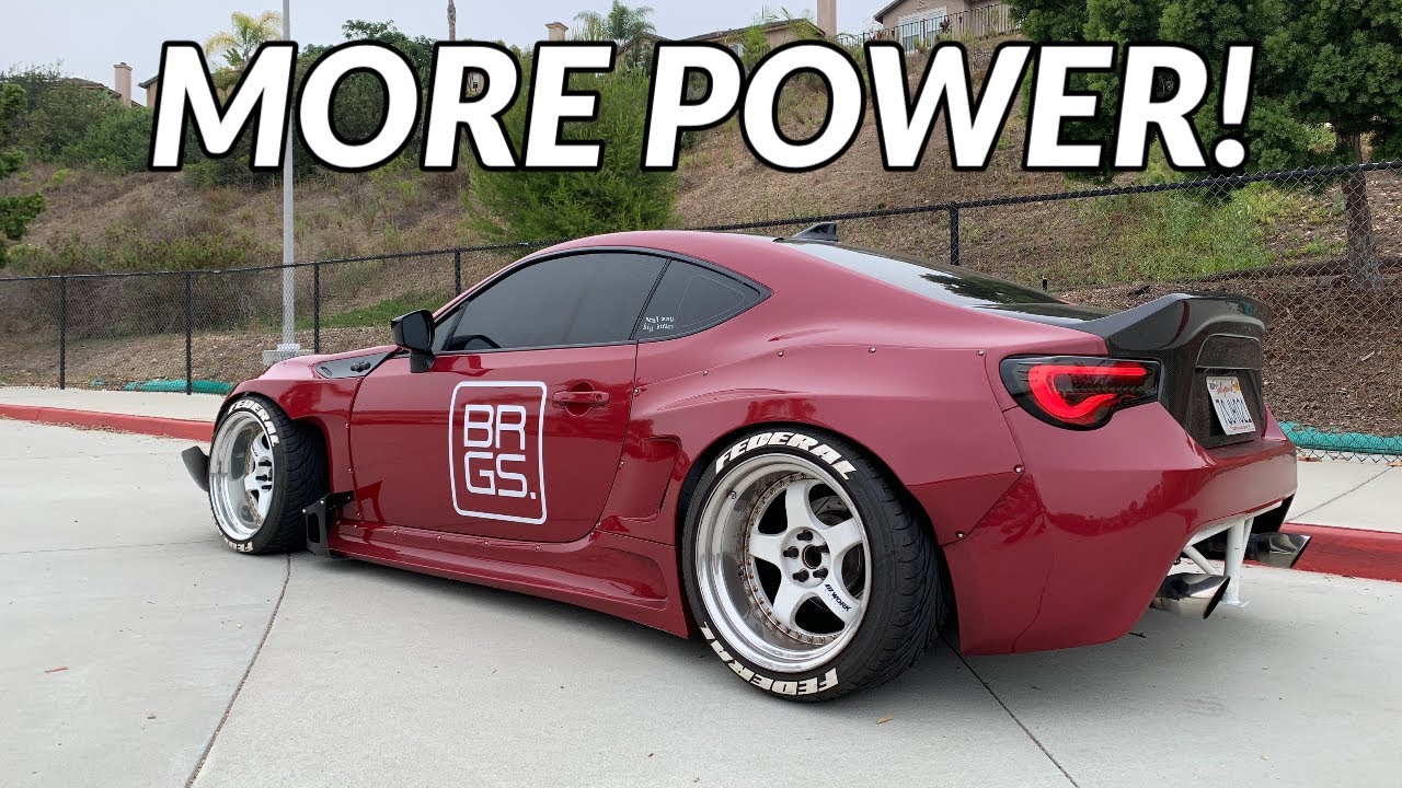 Getting The Supercharged FRS Ready For MORE POWER!