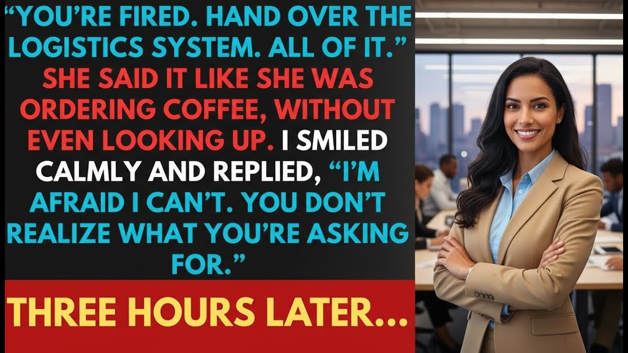 My Young Sister Fired Me As Soon As She Became CEO Of Our Family Business. I Couldn't Stop Laughing
