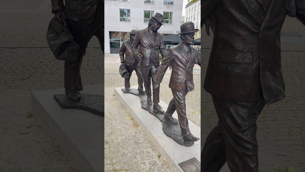 Catch a Glimpse of the New Olsen Banden Statue in Valby! #OlsenBanden